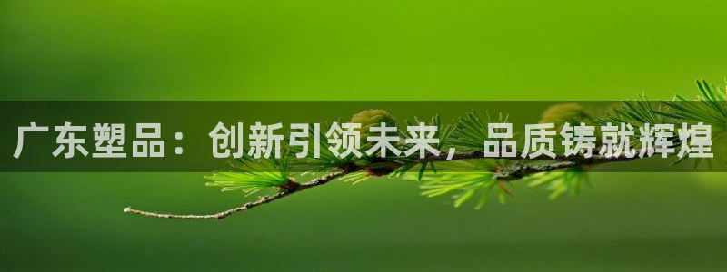 太陽(yáng)2注冊(cè)官網(wǎng)下載：廣東塑品：創(chuàng)新引領(lǐng)未來(lái)，品質(zhì)鑄就輝煌